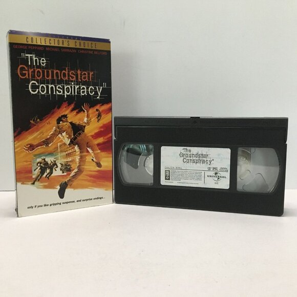 The Groundstar Conspiracy VHS 1999 Universal Collector's Choice George Peppard - Picture 4 of 9